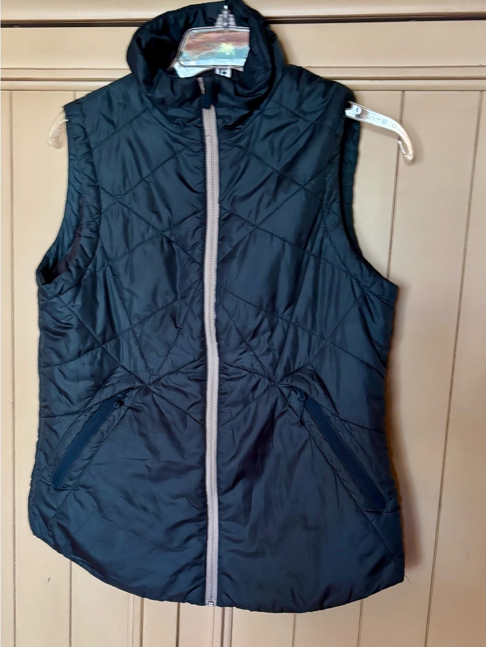 Merrell Packables Primaloft Quilted Puffer Vest Teal Women’s Sz S Gorpcore Cabin